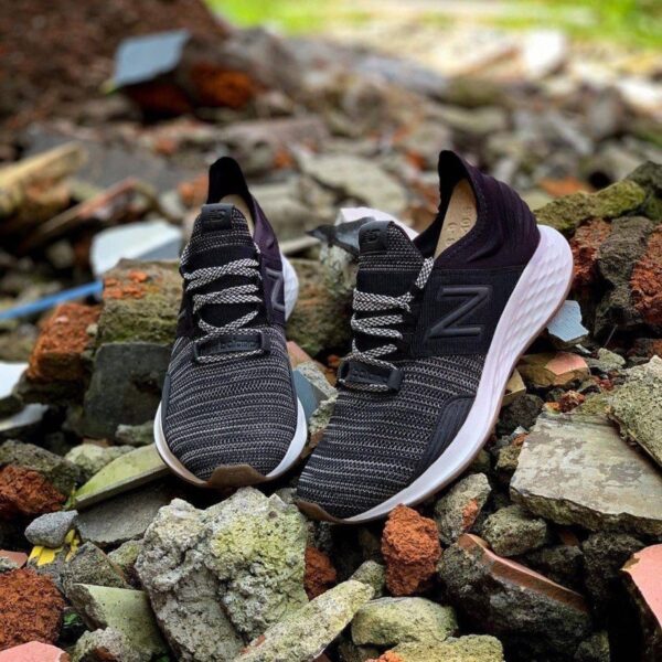 Giày New Balance Wmns Fresh Foam Roav 'Black Knit' WROAVKB - Ảnh 3