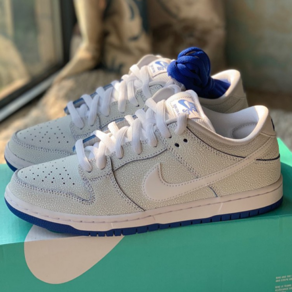Giày Nike Dunk Low Premium SB 'Cracked Leather' CJ6884-100 - Ảnh 3