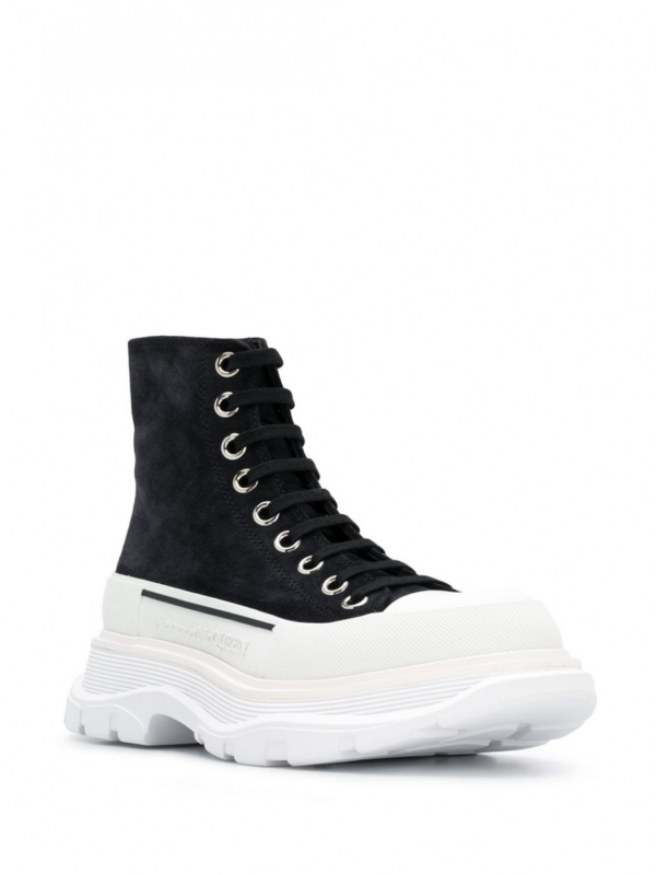 Giày Alexander McQueen Wmns Oversized Sneaker High 633900 WHBGU 1071 - Ảnh 3