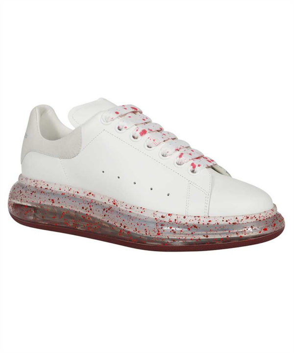 Giày Alexander McQueen Oversized Sneaker 'White Red Splatter' 625174-WHYBB-9175 - Ảnh 3