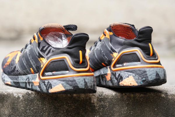 Giày Adidas UltraBoost 20 'Black Orange Grey' G57628 - Ảnh 5