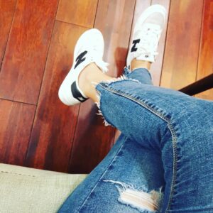 Alternative view of Giày New Balance 300 'White Black" CRT300GH