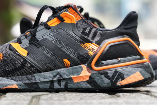 Giày Adidas UltraBoost 20 'Black Orange Grey' G57628 - Ảnh 6