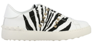Giày Valentino Garavani Sneakers Rockstud Untitled Zebra TW2S0A01 WKJ 46A