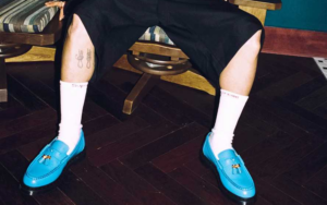 Giay Dr. Martens Penton Tassel Loafer 'Supreme Royal' 31372416