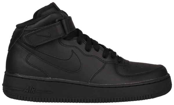 Giày Nike Air Force 1 Mid GS 'Black' 314195-004