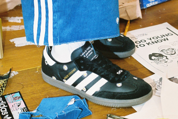 Giày Adidas Samba Atmos Face 'Black White' H03848 - Ảnh 3