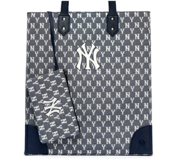 Túi MLB Monogram Jacquard Shopping Bag 3AORL031N-50NYS