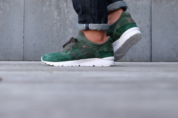 Giày Asics Gel Lyte V X Max Pack Dark Green H6R2L 8082 - Ảnh 7