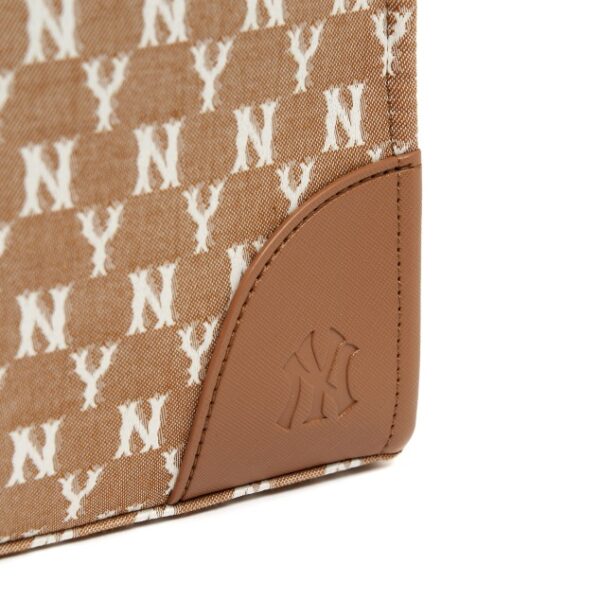 Túi MLB Monogram Jacquard Shopper Bag NY Yankees 3AORL031N-50BGS - Ảnh 7