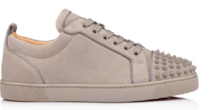 Giày Christian Louboutin Louis Junior Spikes 'Beige' 3160934I506