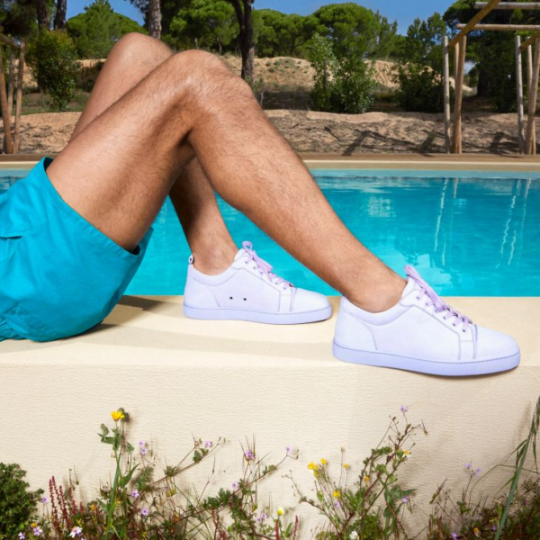 Giày Christian Louboutin Louis Junior 'Lilac Smoke' 3171232L242 - Ảnh 4