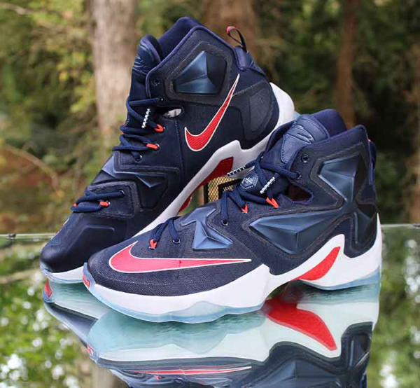 Giày Nike LeBron 13 'USA' 807219-461 - Ảnh 4
