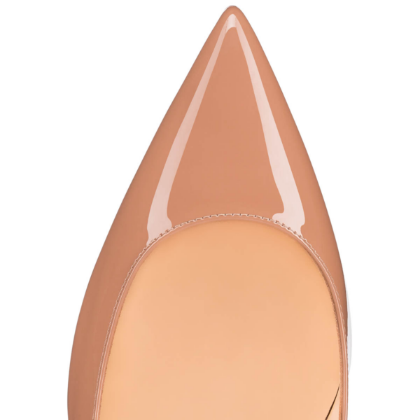 Giày Cao Gót Christian Louboutin Kate 70 Nude Patent 3191451PK1A - Ảnh 3