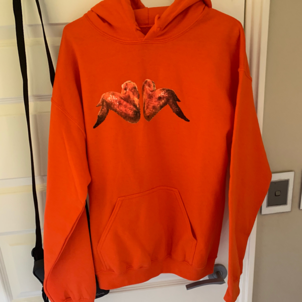 Áo Anti Social Social Club Chicken Wing Red Hoodie ASSC087 - Ảnh 4