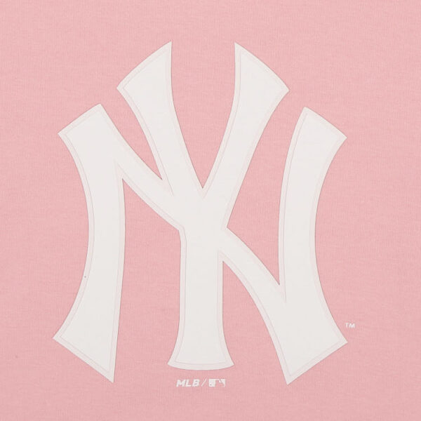 Áo MLB Sweater NY Back Big Logo Pink 31MTR1941-50P - Ảnh 3