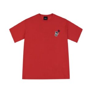 Áo MLB Bark Short Sleeve New York Yankees Red 31TSCM031-50R