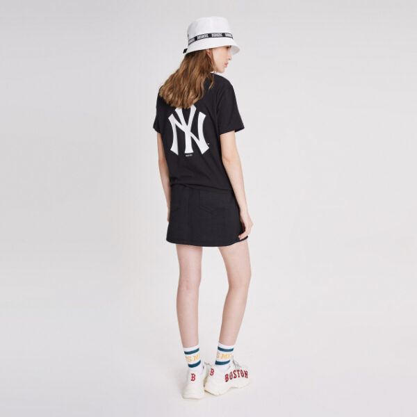 Áo MLB Popcorn Big Logo New York Yankees 'Black' 31TSS3931-50L - Ảnh 4