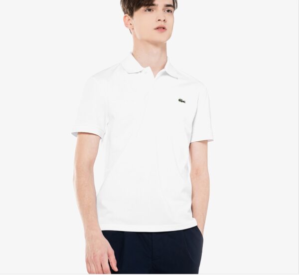 Áo Lacoste Men's French Polo White PH731E-51G-67G - Ảnh 2