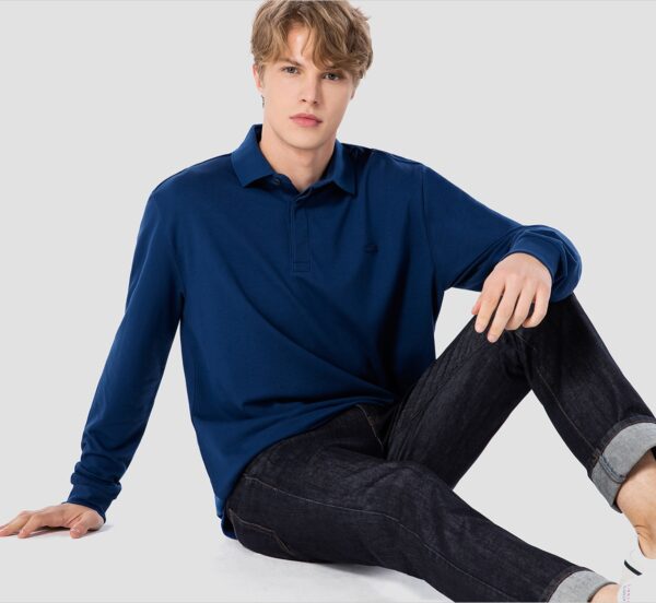 Áo Lacoste Men's Long Sleeve Paris Polo PH248E-20C-HBM - Ảnh 2