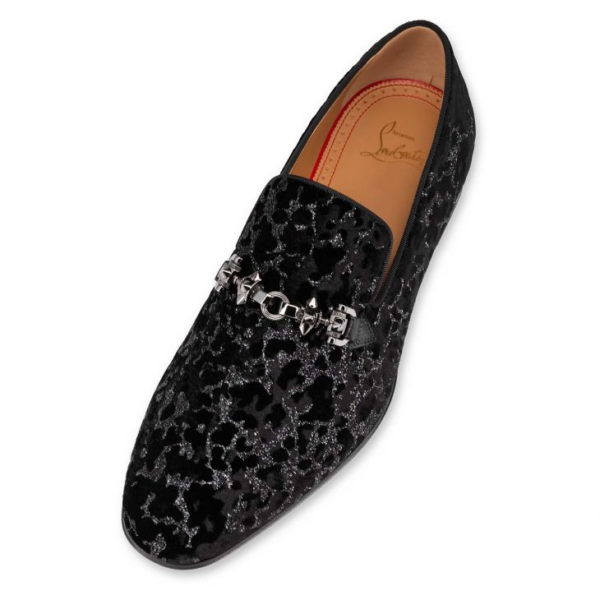 Giày Christian Louboutin Equiswing 'Black' 3220249BK01 - Ảnh 3