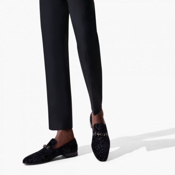 Giày Christian Louboutin Equiswing 'Black' 3220249BK01 - Ảnh 5