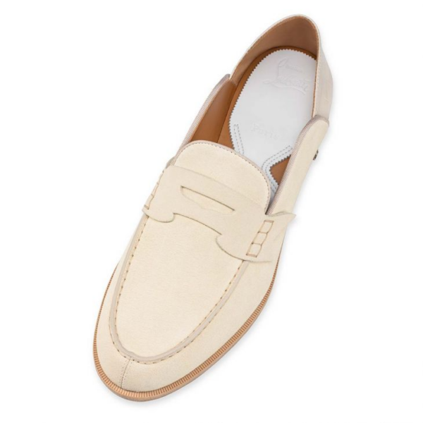 Giày Christian Louboutin Penny No Back 'Craie' 3220327W474 - Ảnh 5