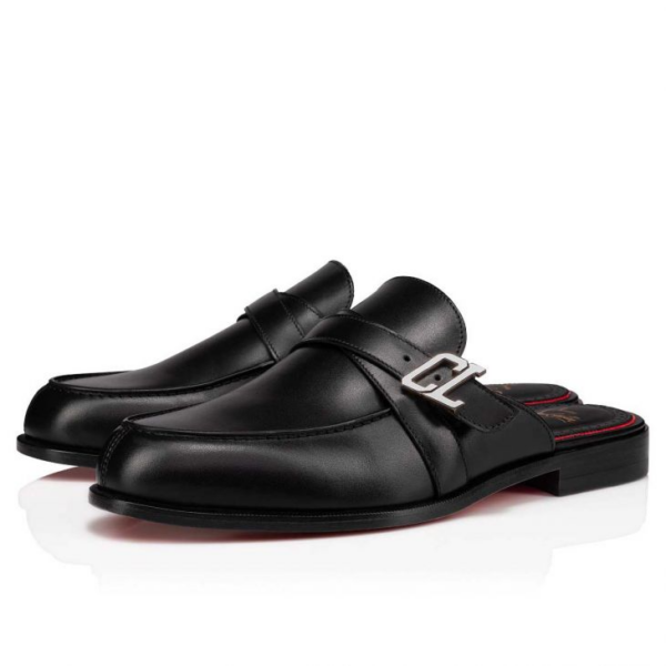 Giày Christian Louboutin Muloman 'Black' 3220328BK01 - Ảnh 2