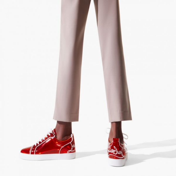 Giày Christian Louboutin Fun Louis Junior 'Red' 3220499R251 - Ảnh 5