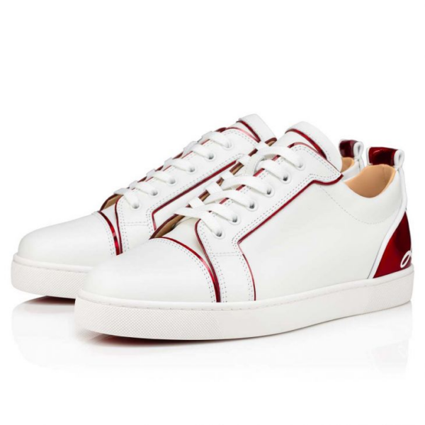 Giày Christian Louboutin Fun Louis Junior 'White' 3220607J679 - Ảnh 5