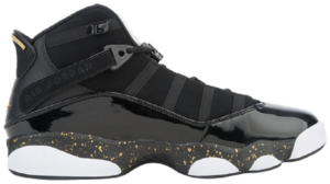 Giày Nike Air Jordan 6 Rings 'Black Metallic Gold' 322992-007