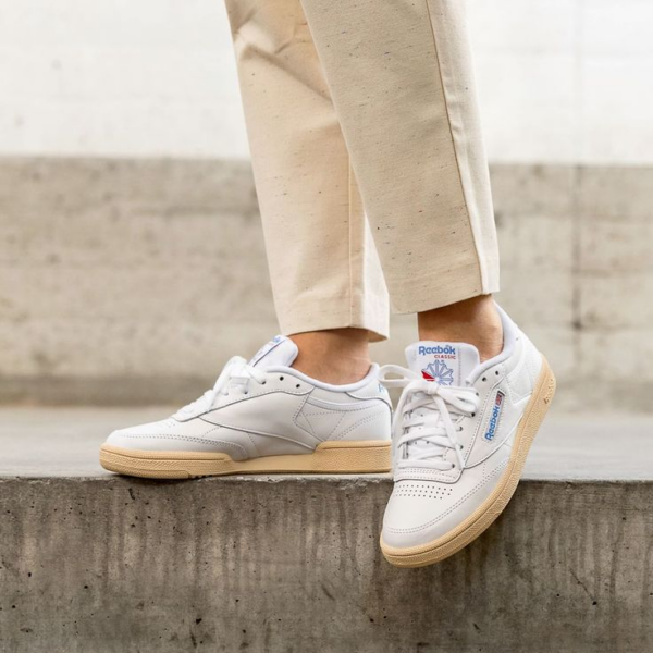 Giày Reebok Wmns Club C 85 'White' DV7265 - Ảnh 2