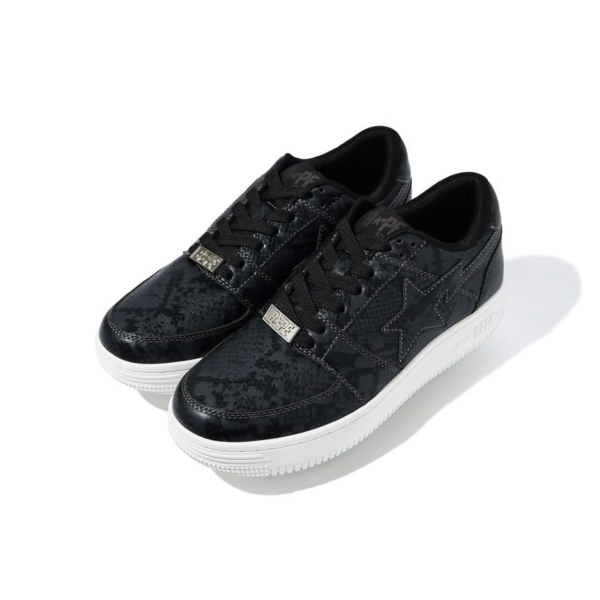 Giày BAPE Sta Low Python Black 1G30191010 - Ảnh 2