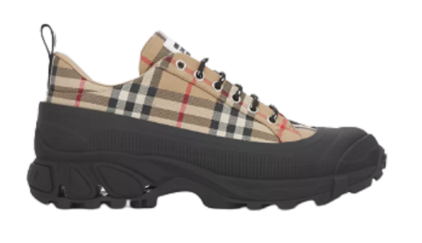Giày Burberry Vintage Check Cotton Arthur 'Archive Beige' 80452871