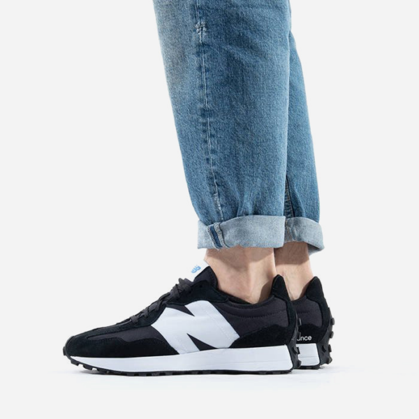 Giày New Balance 327 'Black White' MS327CPG - Ảnh 4