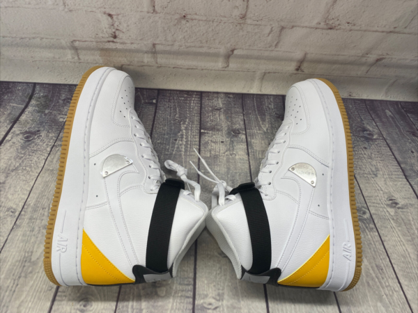Giày Nike NBA x Air Force 1 High '07 LV8 'White University Gold' CT2306-101 - Ảnh 3