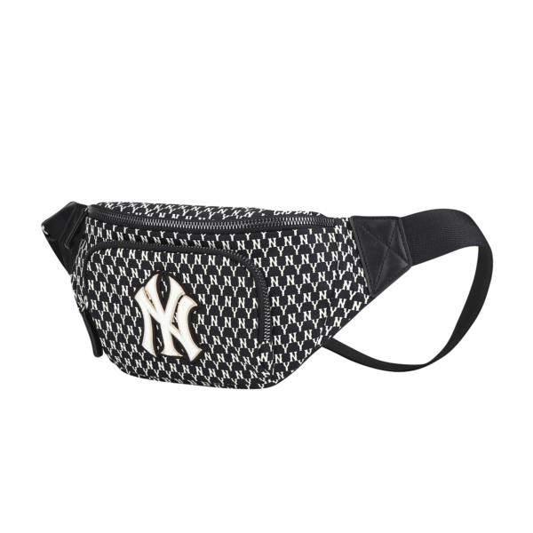 Túi MLB Waist Bag Monogram Black 32BGC9911-50L - Ảnh 2