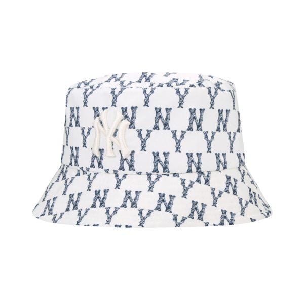 Mũ MLB Monogram Crayon Bucket Hat NY Yankees 32CP30111-50I - Ảnh 2
