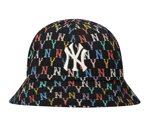 Mũ MLB Monogram Rainbow Dome Hat New York Yankees 32CPH4111-50L - Ảnh 2