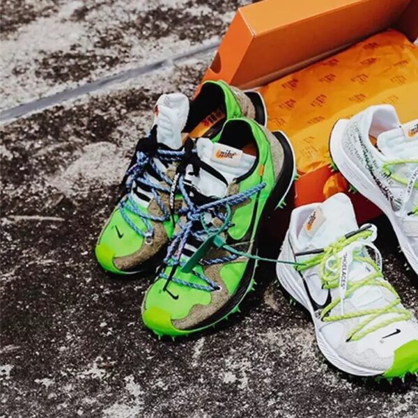 Giày Nike Wmns Air Zoom Terra Kiger 5 x Off-White 'Electric Green' CD8179-300 - Ảnh 2