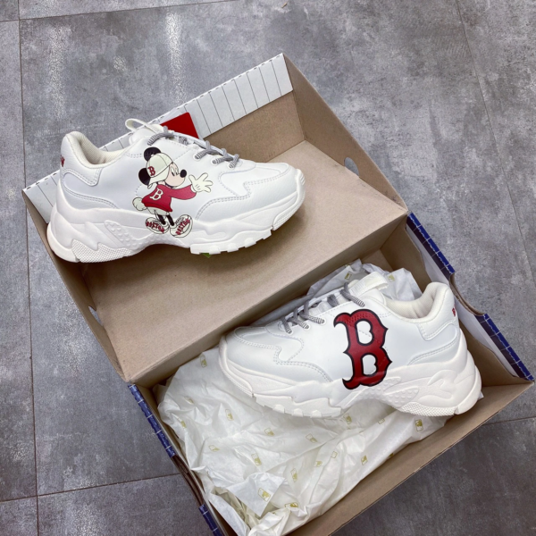 Giày MLB Bigball Chunky Mickey Boston Red Sox 32SHCK011-43L - Ảnh 4