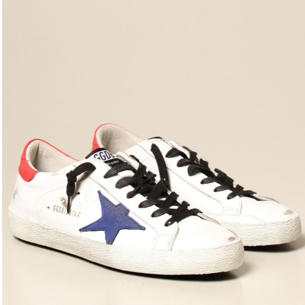 Giày Golden Goose Superstar 'White Blue' GMF00101-F000348-10281 - Ảnh 2