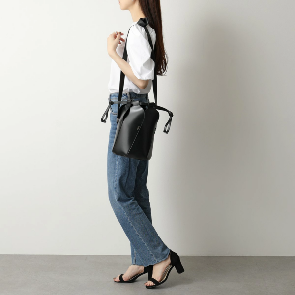 Túi Chloe' Black Bucket Bag CHC21AS401F14-001 - Ảnh 8