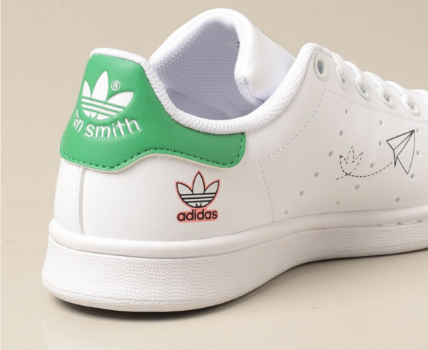 Giày Adidas Stan Smith J 'Girls Rule White' FX5976 - Ảnh 6