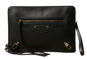 Túi Balenciaga Neo Classic Pouch In Grained Leather 652490-15Y0I-1000