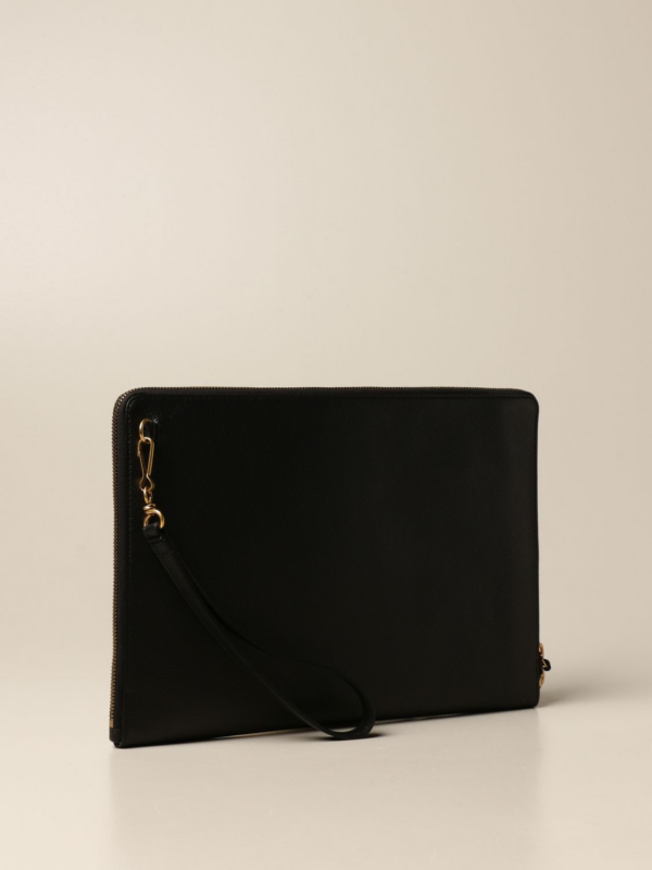 Túi Balenciaga Neo Classic Pouch In Grained Leather 652490-15Y0I-1000 - Ảnh 3