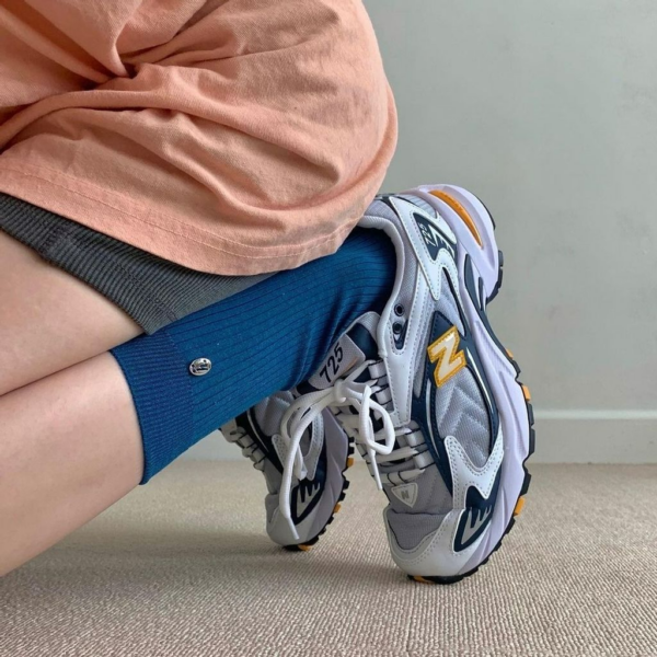 Giày New Balance 725 'Yellow Navy' ML725A - Ảnh 2