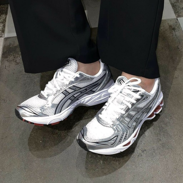 Giày Asics Gel Kayano 14 'White Pure Silver' 1201A019-104 - Ảnh 2
