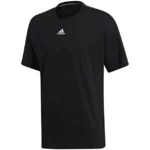 Áo Adidas Must Haves 3 Stripes Tee Black EB5277