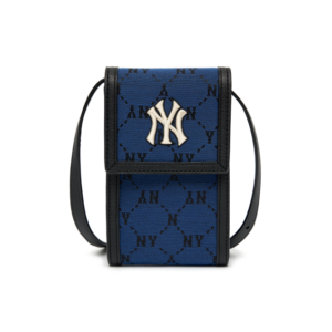 Túi MLB Monogram Diamond Jacquard 'Blue'